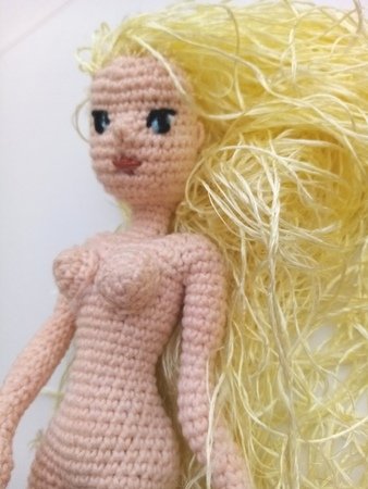 Base Body Realistic Female. Crochet pattern