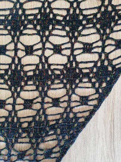 Häkelanleitung Dreieckstuch "Himmelsmosaik"