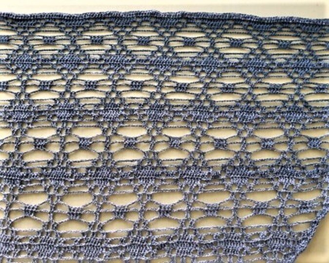 Häkelanleitung Dreieckstuch "Himmelsmosaik"