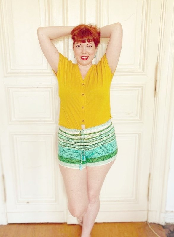 Anleitung Süße Häkelshorts in allen Größen machbar