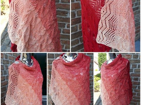 Anleitung Stola "Nordseewind"