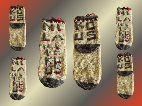 Strickanleitung Nikolausstiefel Meriyasu