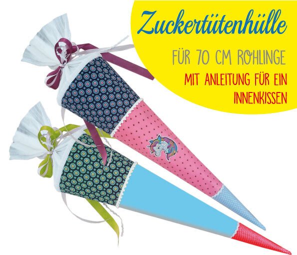 Zuckertüte - Hülle für 70cm Rohlinge