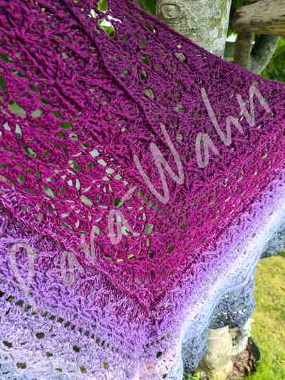 Anleitung Dreieckstuch - Schwesterntreue