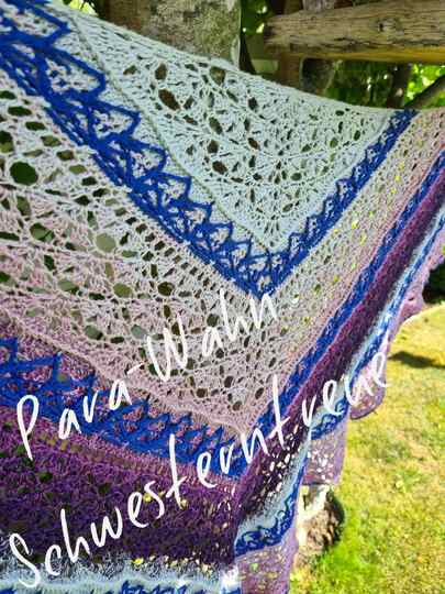 Anleitung Dreieckstuch - Schwesterntreue