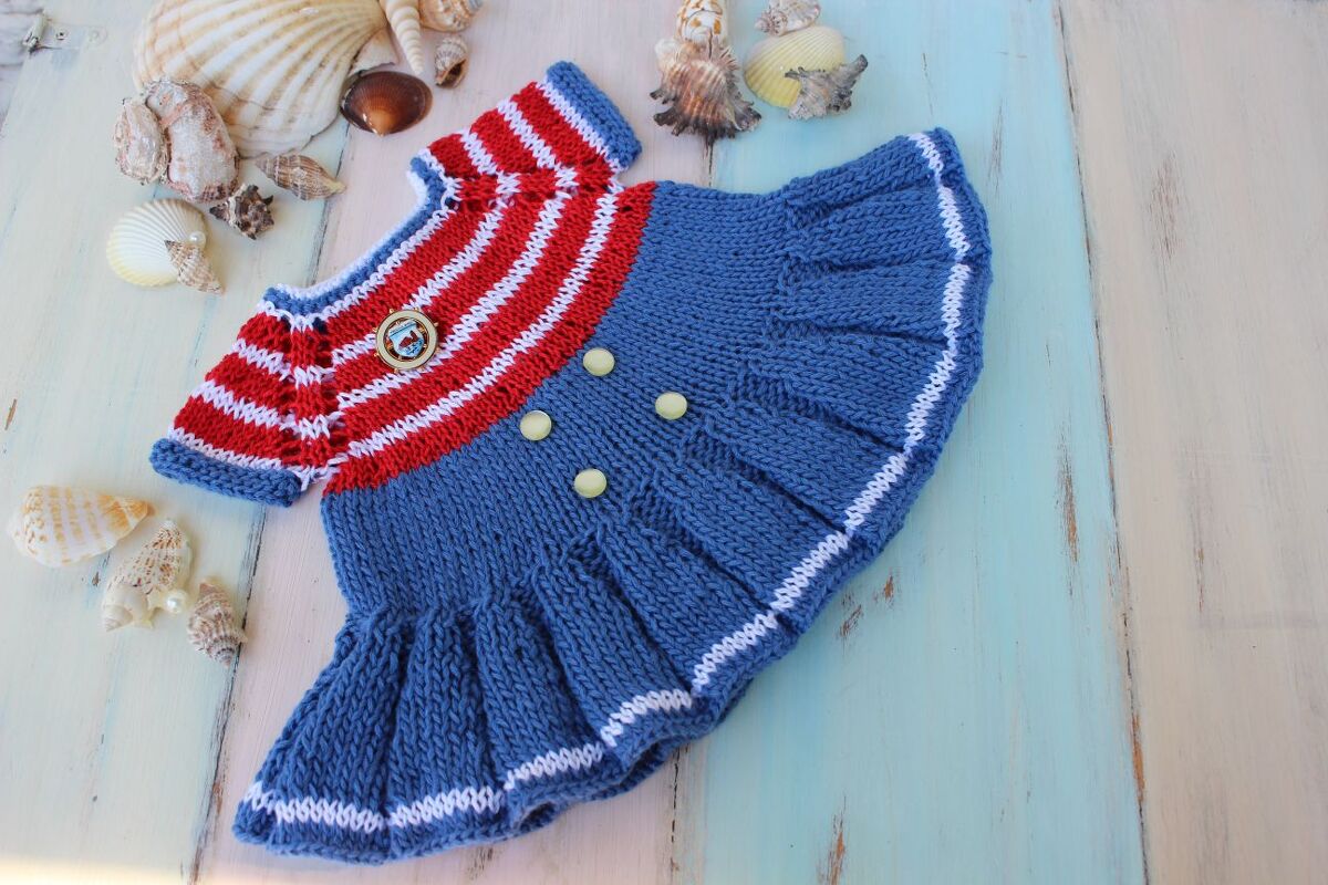 Strickanleitung für Puppenkleid5