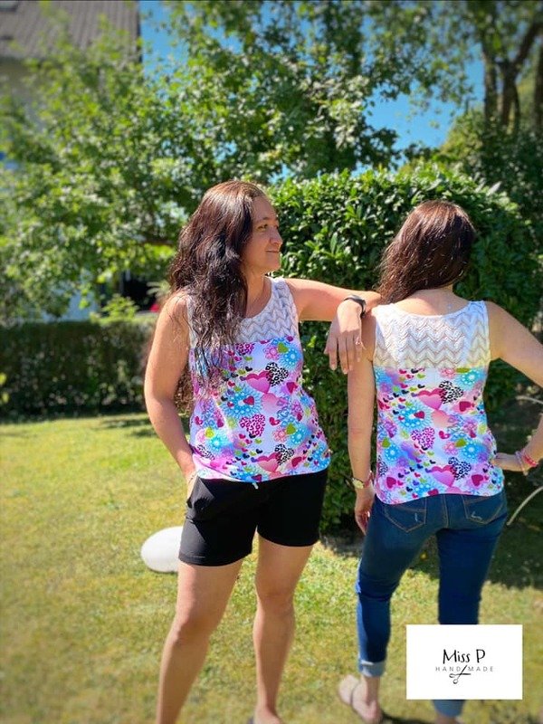 Anleitung ADD-ON Jessys Basic T-Shirt und Top goes Kleid