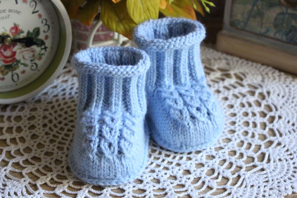 Strickanleitung für Babyschuhe