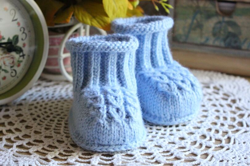 Strickanleitung für Babyschuhe