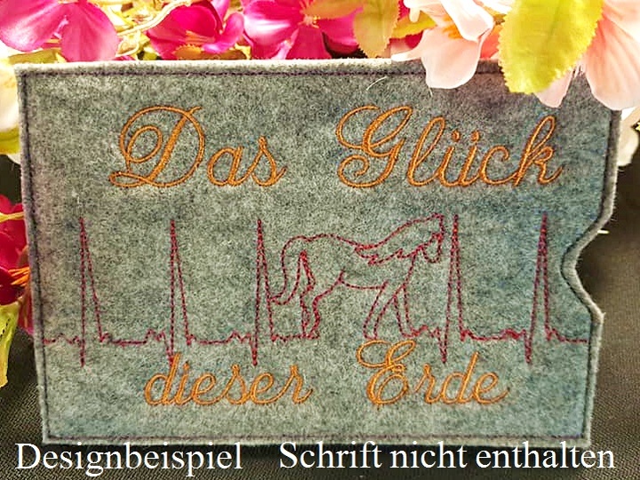 Stickdateien-Set Herzschlag Tiere für den 10x10 und 13x18 Rahmen