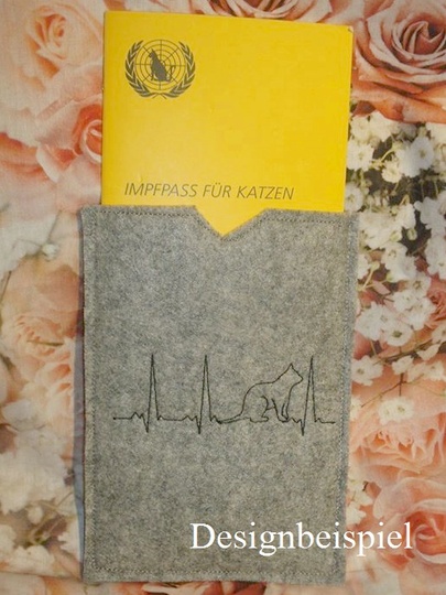 Stickdateien-Set Herzschlag Tiere für den 10x10 und 13x18 Rahmen