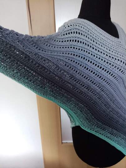 Tunika Wilma häkeln Häkeltunika Oberteil Top Shirt