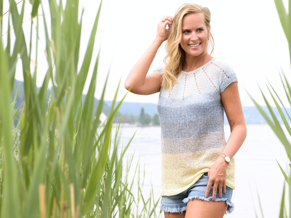 Strickanleitung Cornflower