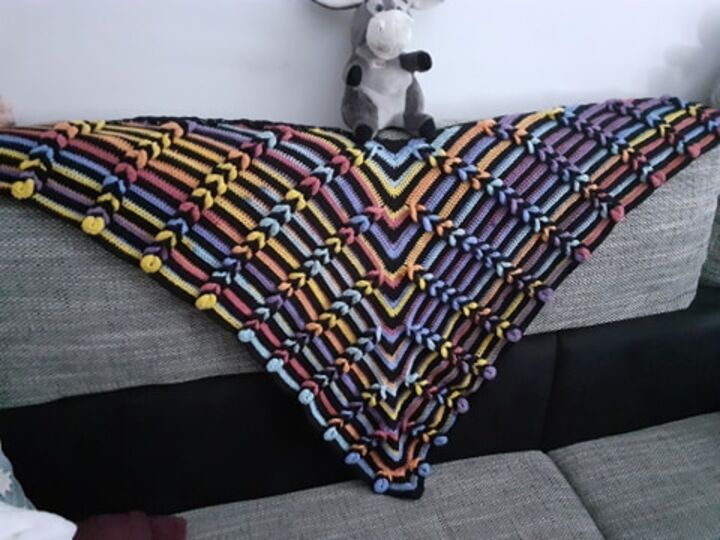 Häkelanleitung Dreieckstuch Umarmung