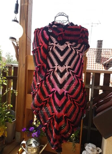 Häkelanleitung Dreieckstuch Umarmung