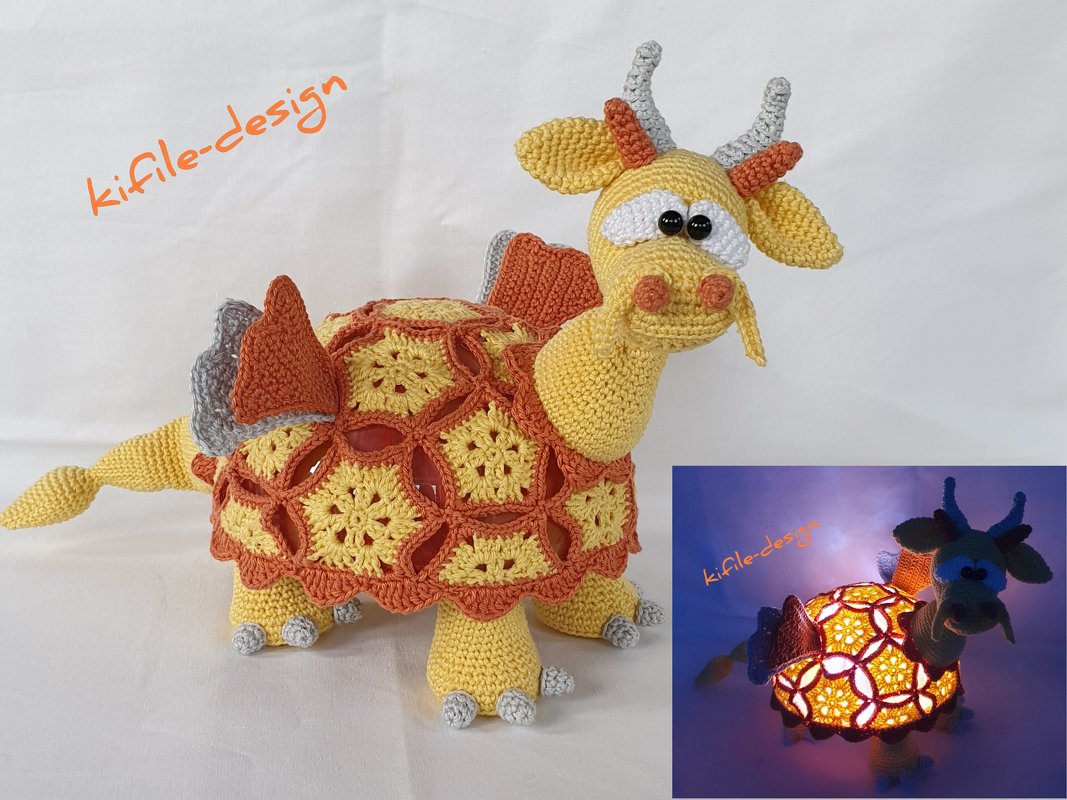 Häkelanleitung Lampe Taran der Lichtbringer