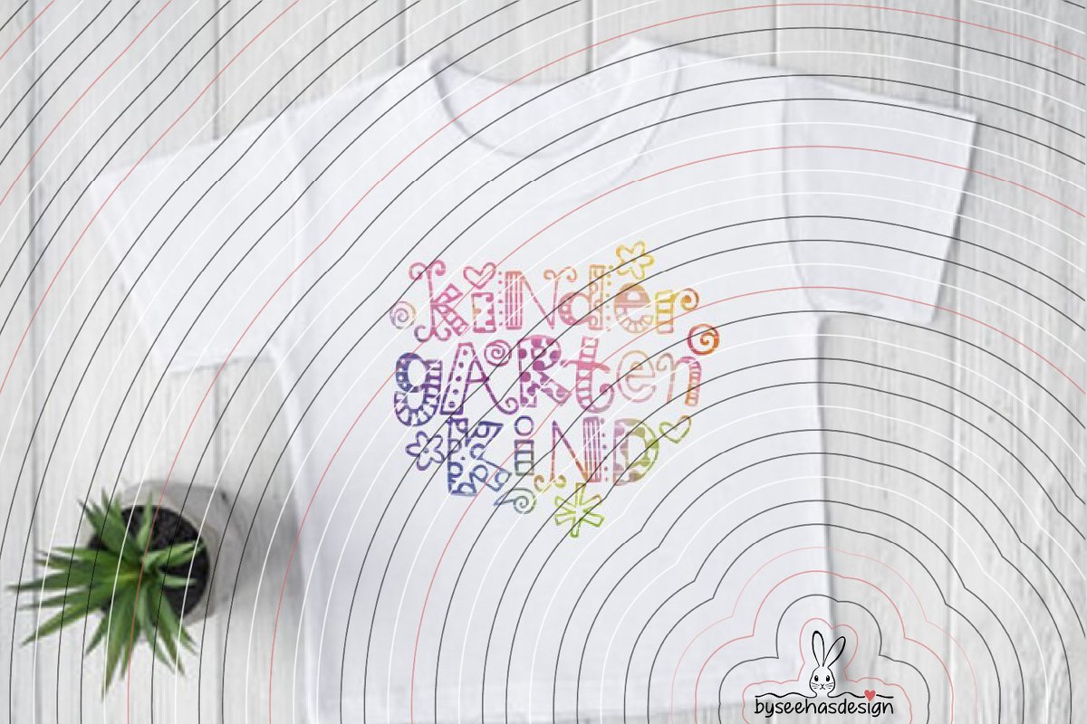 Kindergarten Kind Plotterdatei SVG DXF - Bild 3