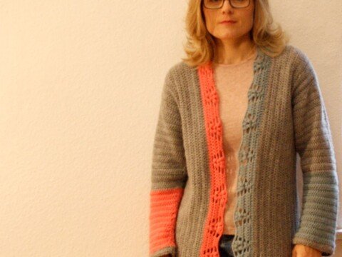 Anleitung Kurzmantel für Ladys, gehäkelt