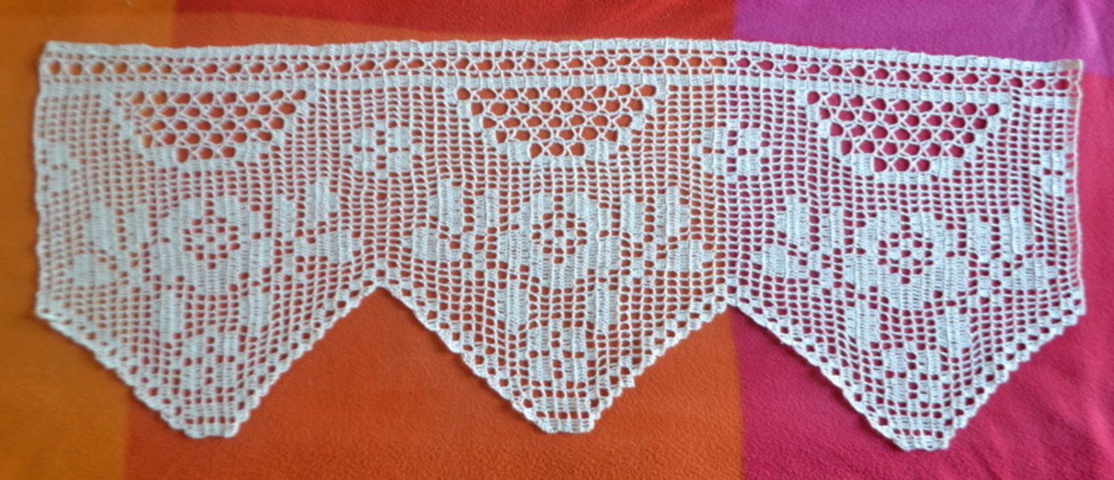 Gardine * Rosentraum * Landhaus * shabby chic