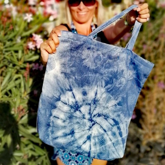 Anleitung EasyBatikBag - Batiken und Nähen in einem Projekt