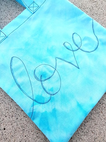 Anleitung EasyBatikBag - Batiken und Nähen in einem Projekt