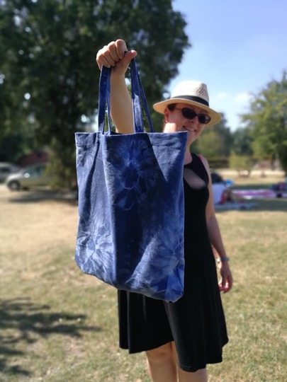 Anleitung EasyBatikBag - Batiken und Nähen in einem Projekt