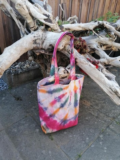 Anleitung EasyBatikBag - Batiken und Nähen in einem Projekt