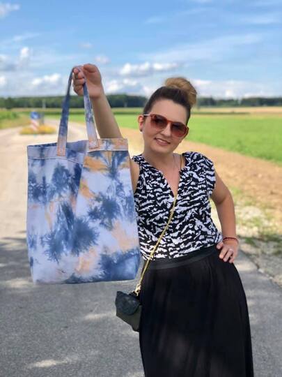 Anleitung EasyBatikBag - Batiken und Nähen in einem Projekt