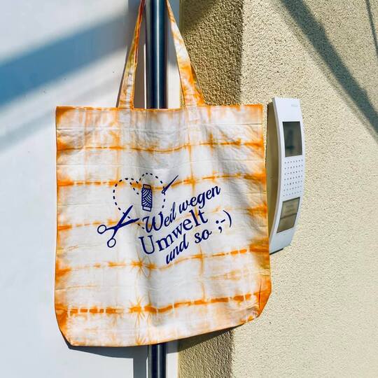 Anleitung EasyBatikBag - Batiken und Nähen in einem Projekt