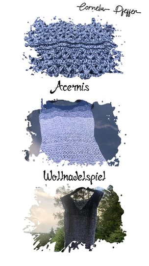 Acernis - Shirt/Tunika/Kleid häkeln im Rvo in allen Damengrößen