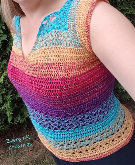 Acernis - Shirt/Tunika/Kleid häkeln im Rvo in allen Damengrößen