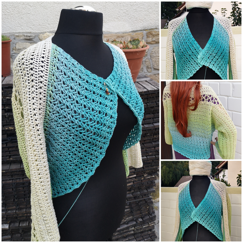 Häkelanleitung Jacke / Bolero "Dilara" - Bild 4