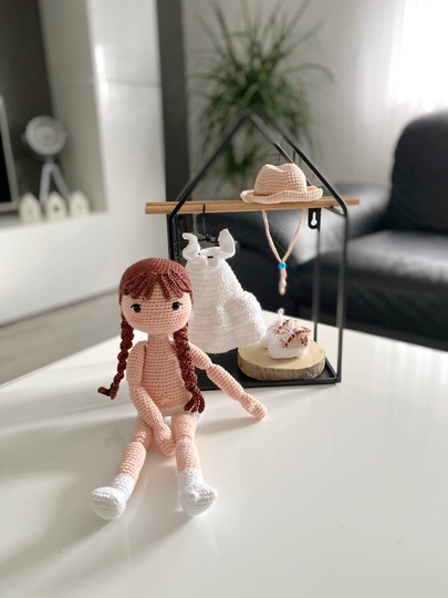 Häkelanleitung Cowgirl Lalin