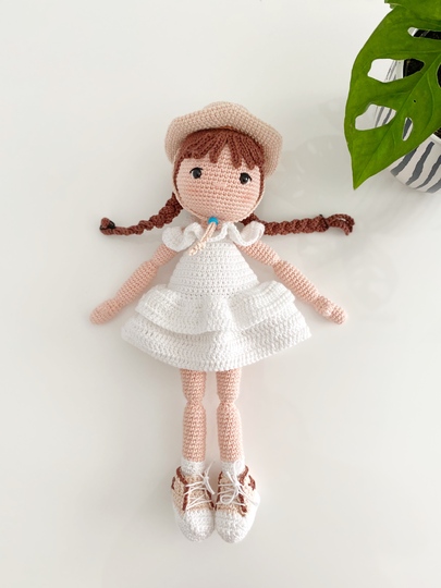 Häkelanleitung Cowgirl Lalin