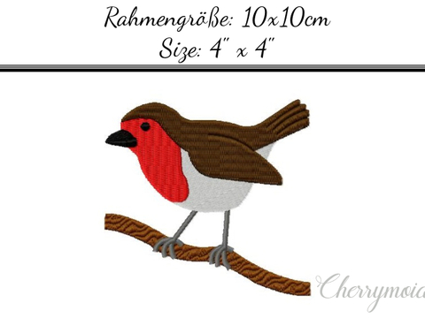 Rotkehlchen 10x10