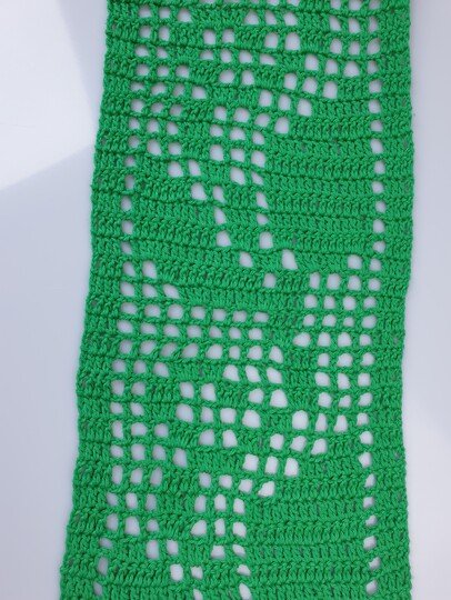 Anleitung Herbstblatt Tischläufer