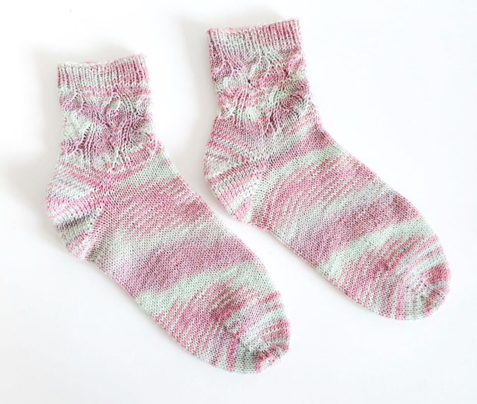 Strickanleitung Socke Merle in Größe 36/37 und 38/39 - Bild 3