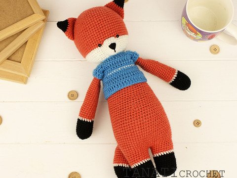 HÄKELANLEITUNG “Fuchs”