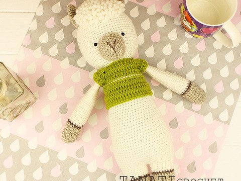 HÄKELANLEITUNG “Lama”