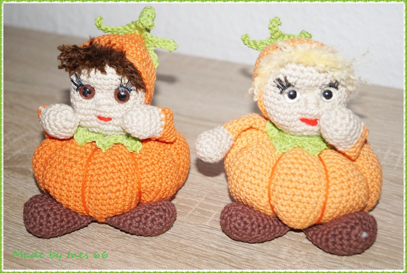 Anleitung Kürbis- Dolls Herbstdeko