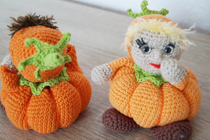 Anleitung Kürbis- Dolls Herbstdeko