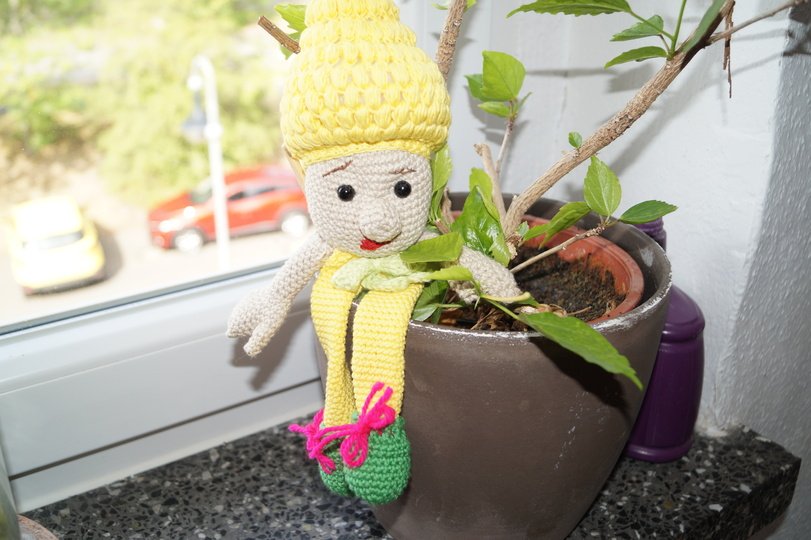 Anleitung Herbstdeko Troll Fräulein Maisli