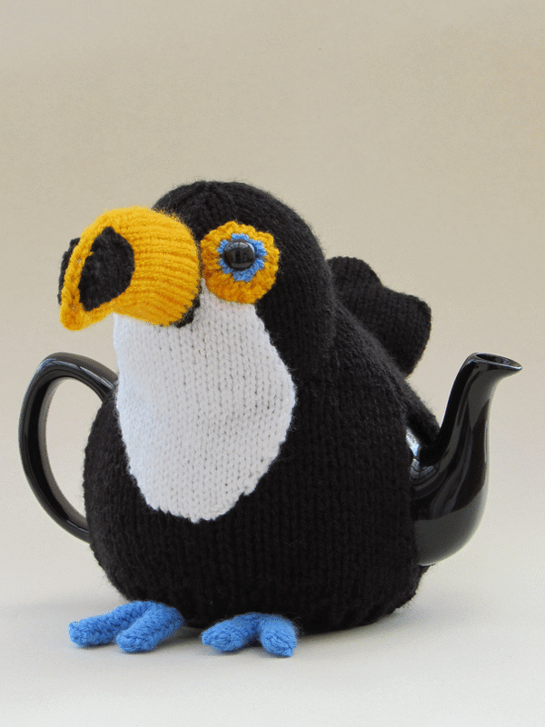 Toucan Tea Cosy Knitting Pattern - Image 6