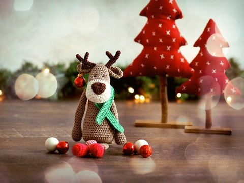 Reindeer RALPH crochet instruction ENGLISH