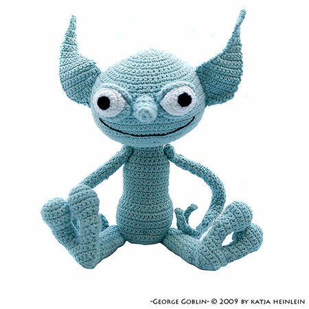 George Goblin by Katja Heinlein, PDF crochet pattern, tutorial