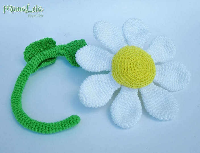 Dekoration MARGERITE - Häkelanleitung