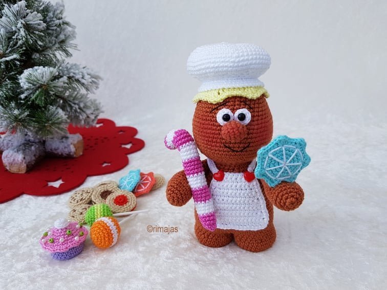 Häkelanleitung - In der Weihnachtsbäckerei