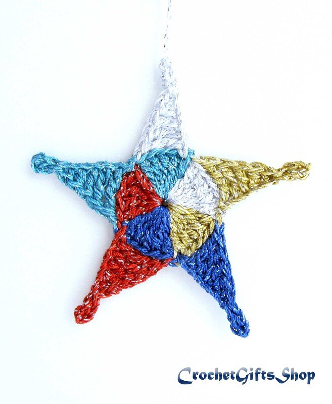 Häkelanleitung Stern 2 - Bild 4