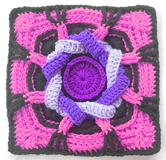 Neues Grannymuster "Blumenglück"