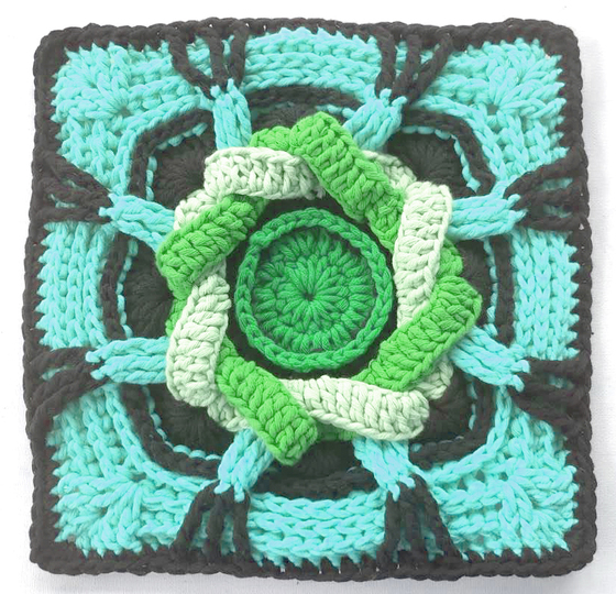 Neues Grannymuster "Blumenglück"